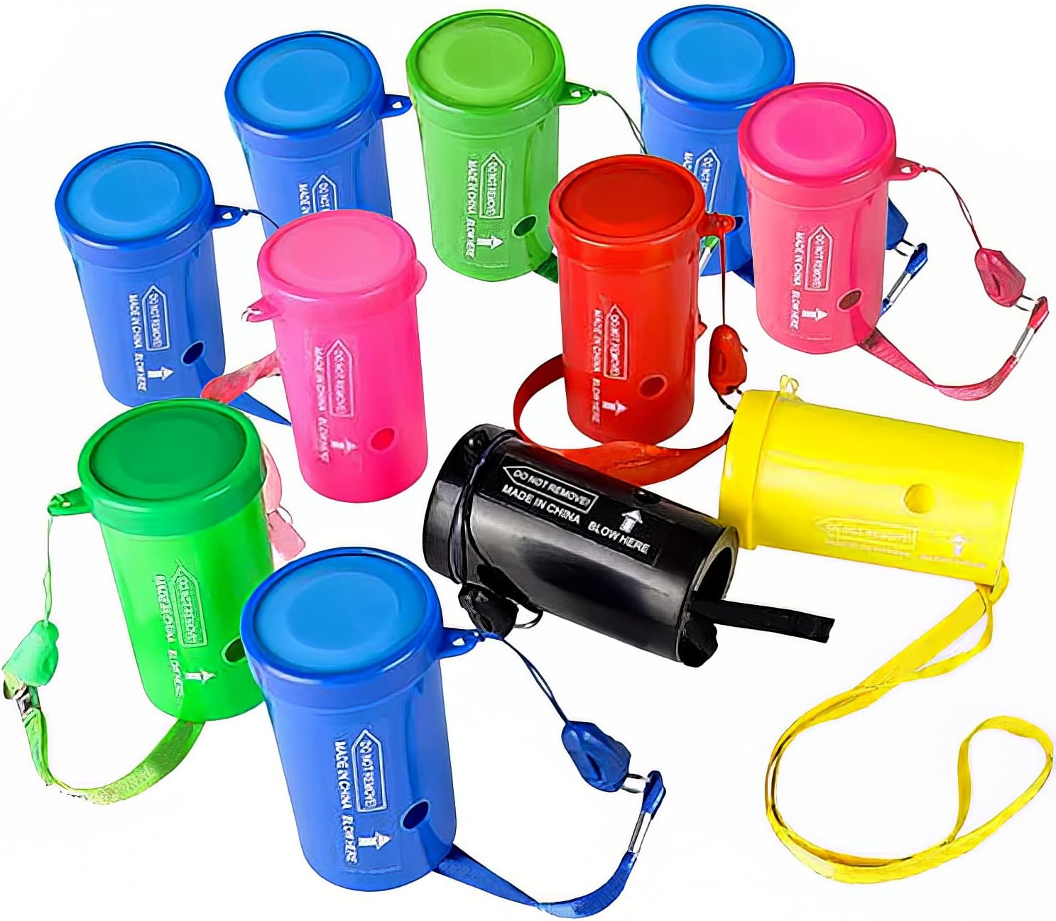 ArtCreativity 3 Inch Mini Air Horns - Pack of 12 - Noisemakers for Sporting Events, Parties, Celebrations, Fun Birthday Party Favors and Goodie Bag Fillers for Kids and Adults  Toys & GamesRufus AIRufus AI