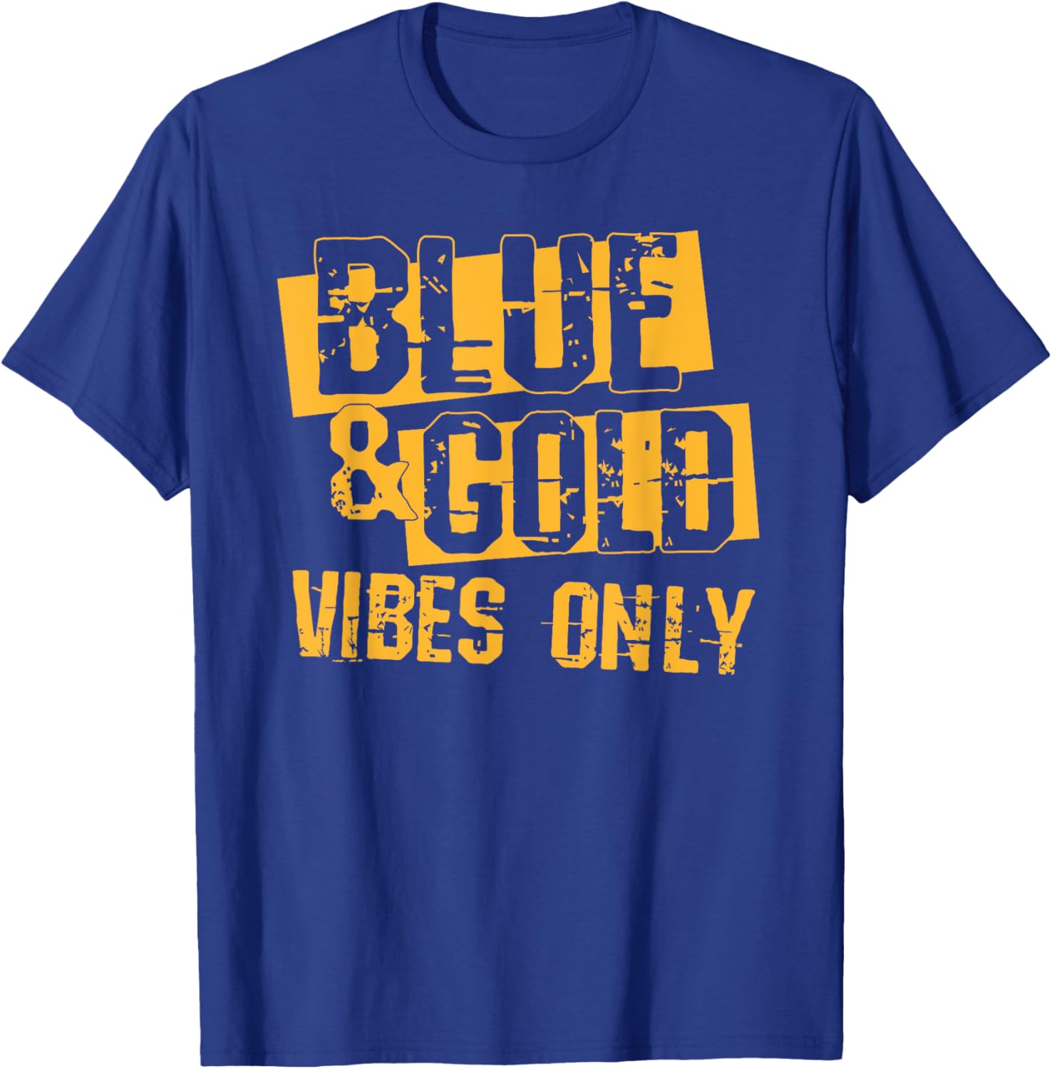 Blue and Gold Spirit Wear for High School Football T-Shirt  Clothing, Shoes & JewelryRufus AIRufus AI